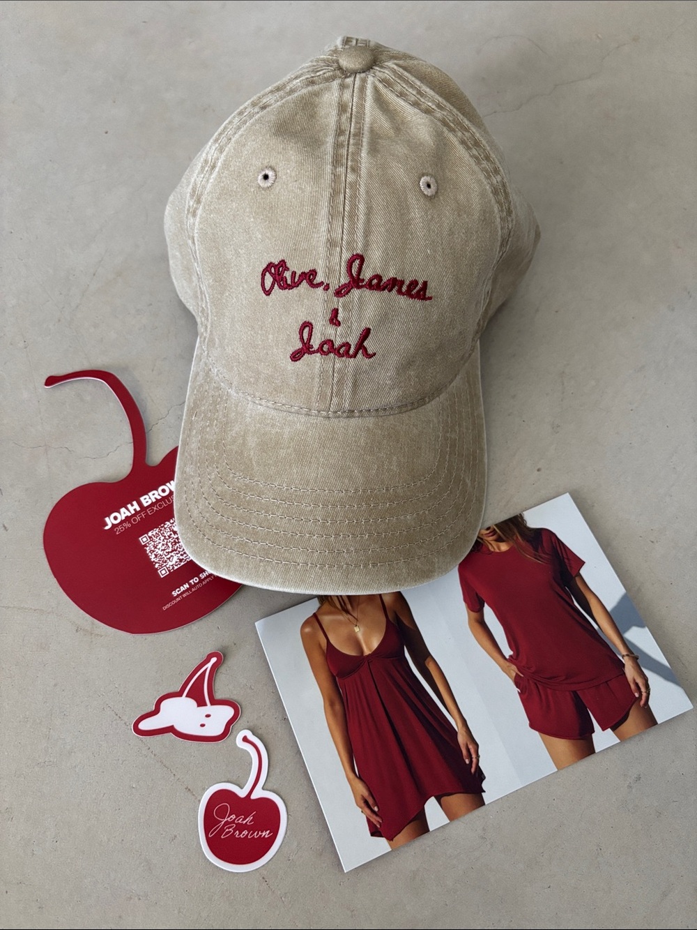 NEW Joah Brown Exclusive LA Pop Up Baseball Cap & Stickers - Picture 8 of 8